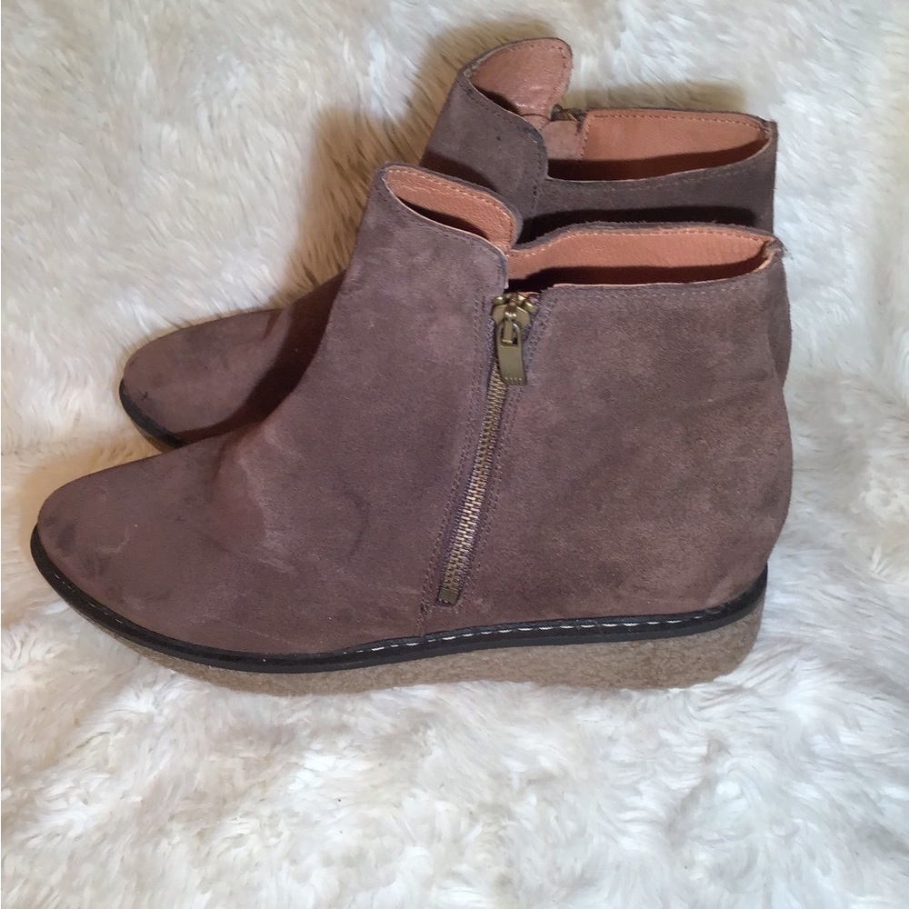 Eric Michael brown leather ankle boots size 8.5-9